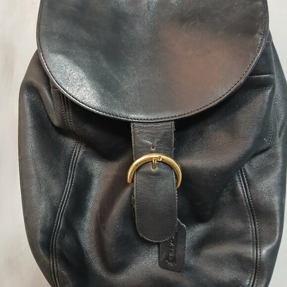 Coach Luxe Leather Backpack🖤🖤🖤 - Picture 1 of 15